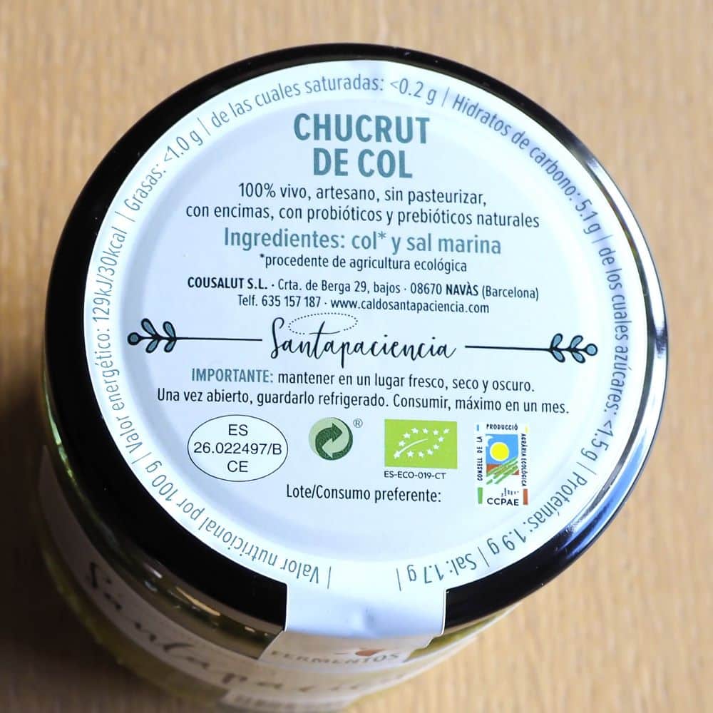 CHUCRUT DE COL ECOLÒGIC - Imatge 3